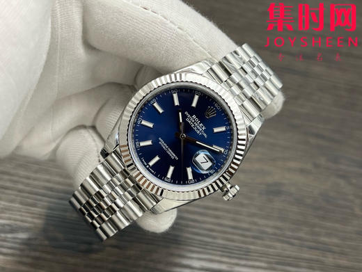 劳力士 VS日志41系列 蓝色盘 男士腕表 3235机 五珠带 表径41mm 商品图2