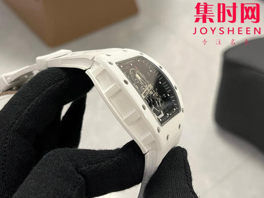RMF理查德米勒 RM055新升级 陶瓷壳 原装一体双发条盒一体机芯，品质更加稳定！男士腕表 商品图4