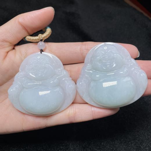 D翡翠吊坠-翡翠大佛公吊坠约46*48mm 商品图0