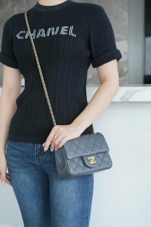 BT59-香奈儿 23K 小金球方胖子灰蓝色（BT*MM）7.22直播款 商品图1