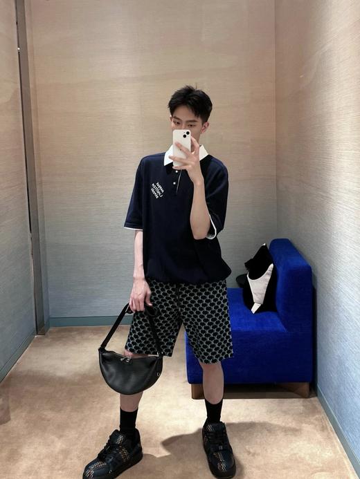 驴家 25ss珠光纽扣针织polo衫 男女同款（DY） 商品图7