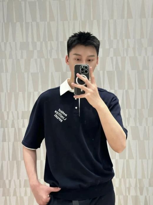 驴家 25ss珠光纽扣针织polo衫 男女同款（DY） 商品图8