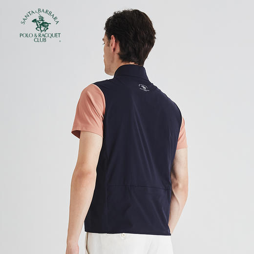 【大都会店】圣大保罗 特密克隆棉立领梭织马甲休闲背心 PS-25WV015M 商品图4