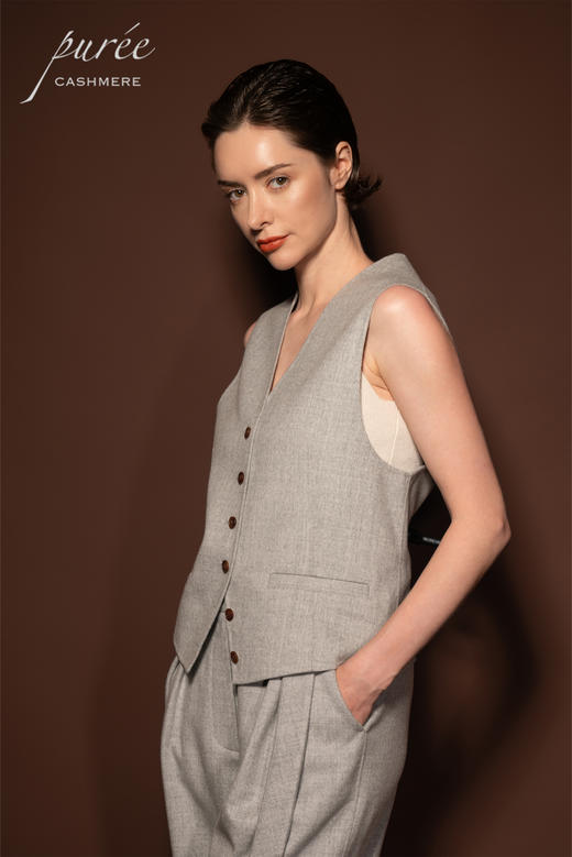 SUIT TRIO 85% WOOL 15% CASHMERE 西装三件套 商品图4