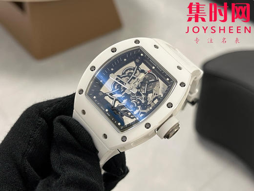 RMF理查德米勒 RM055新升级 陶瓷壳 原装一体双发条盒一体机芯，品质更加稳定！男士腕表 商品图3
