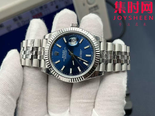 劳力士 VS日志41系列 蓝色盘 男士腕表 丹东3235机 五珠带 表径41mm 商品图2