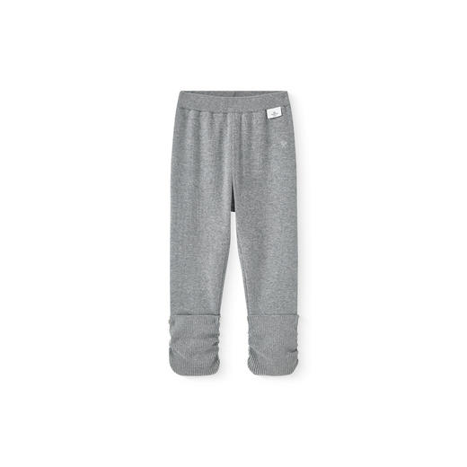 【商场同款】英氏儿童裤子秋冬针织保暖休闲女童打底裤女宝长裤 商品图4