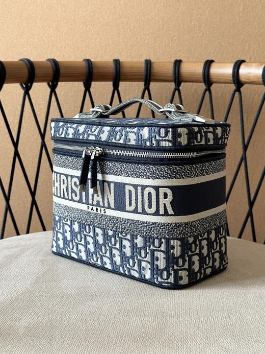 BT144-迪奥老花满印化妆包洗漱包老花蓝大（BT*MM）7.22直播款 商品图5