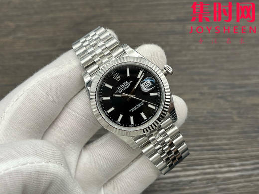 劳力士 VS日志41系列 黑色盘 男士腕表 3235机 五珠带 表径41mm 商品图0