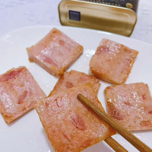 【中粮小白猪/小黑猪·午餐肉】港澳专供中粮天坛牌火腿猪肉罐头媲美SPAM世棒的午餐肉 商品图10