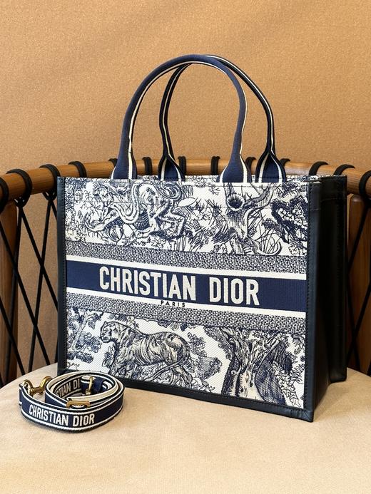 BT133-迪奥托特包中号旧蓝虎皮（BT*MM）7.22直播款 商品图1