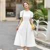 2025夏装新款连衣裙女中长款显瘦收腰时尚气质减龄裙子MUZL8051 商品缩略图2