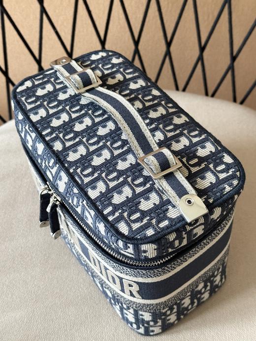 BT144-迪奥老花满印化妆包洗漱包老花蓝大（BT*MM）7.22直播款 商品图6