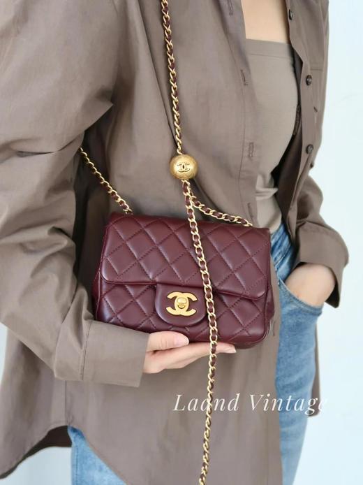 BT84-香奈儿 Classic Flap CF菱格方胖子小羊皮 单肩斜挎包（BT*MM）7.22直播款 商品图7