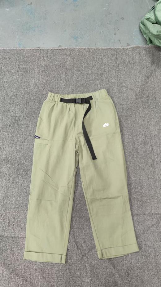 松紧腰腰带简约休闲长裤 商品图3