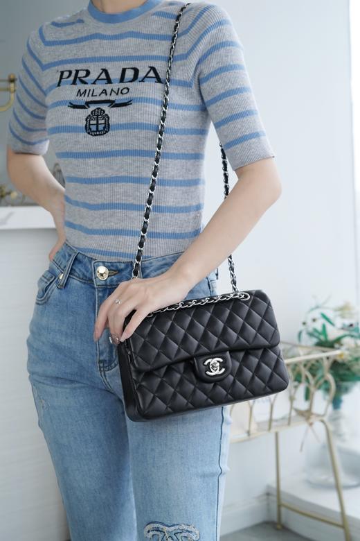 香奈儿 Classic Flap 经典羊皮CF 口盖包 单肩包  斜挎包 （LZ） 商品图8