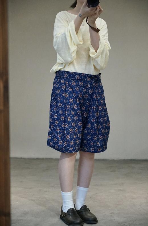 OUTIL多色棉麻短裤 商品图9