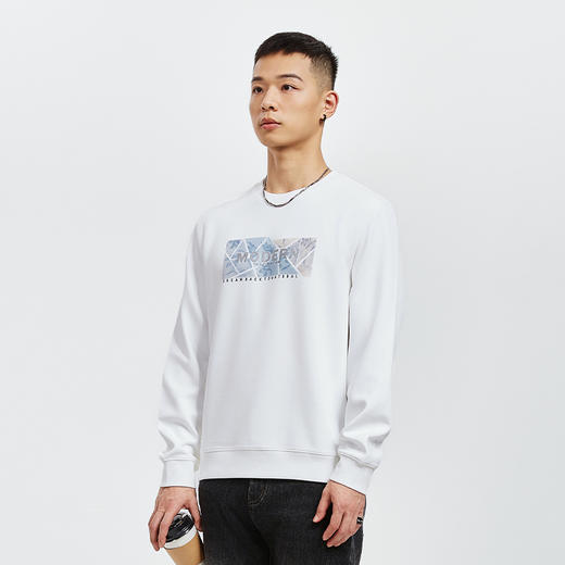 【新品上新】HX 春秋季圆领卫衣Y106430011101/02 商品图1