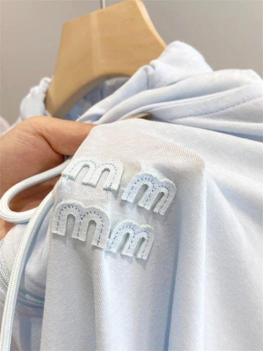 冰感雪花棉连帽拉链轻薄防晒 商品图5