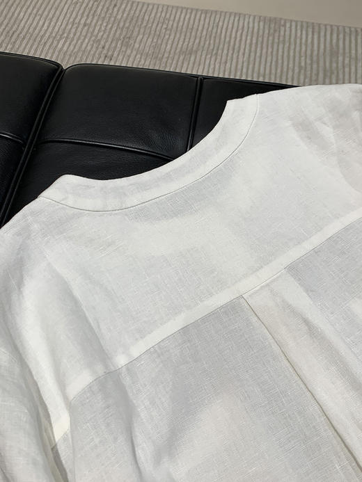 【高品质私服】【IC亚麻平纹衬衫】保留亚麻天然褶皱慵的懒韵味与麻节肌理，尽显休闲随性，质朴与清新格调G1471-CC【无标出货 介意慎拍】 商品图14