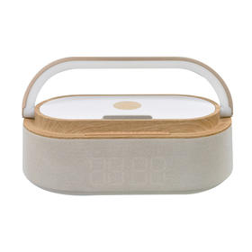 MM 山姆 狂响 多功能无限充电蓝牙音响闹钟