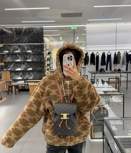 赛琳  BONNIE光滑牛皮革背包（LZ） 商品图4