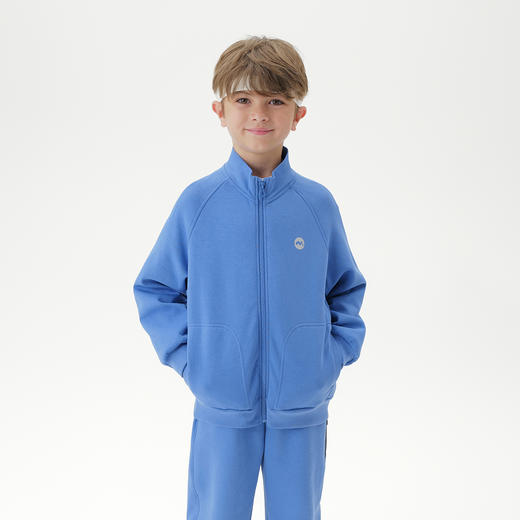 马克珍妮男女童挺括空气棉立领外套 儿童运动夹克秋装新款551699 商品图1