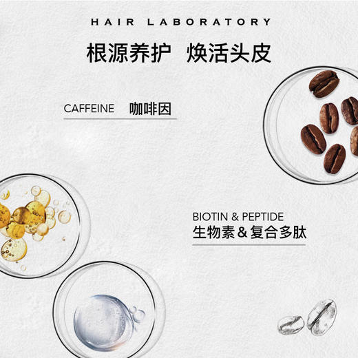 英国HL 咖啡因活力无硅油洗发水固发氨基酸洗发露 商品图2