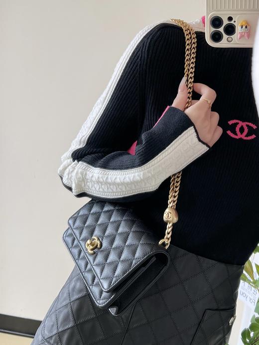 香奈儿 24P 新版 爱心调节扣 woc 黑色（LZ） 商品图2