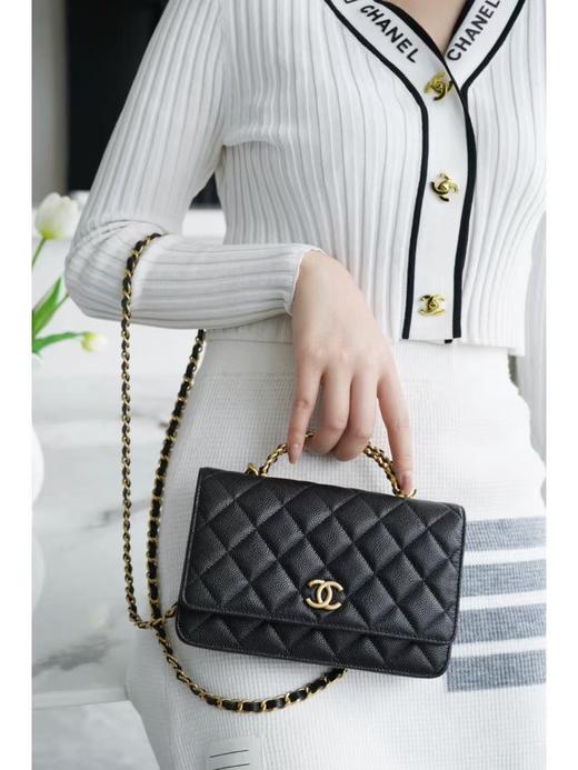 香奈儿 黑金手柄woc斜挎包（LZ） 商品图1