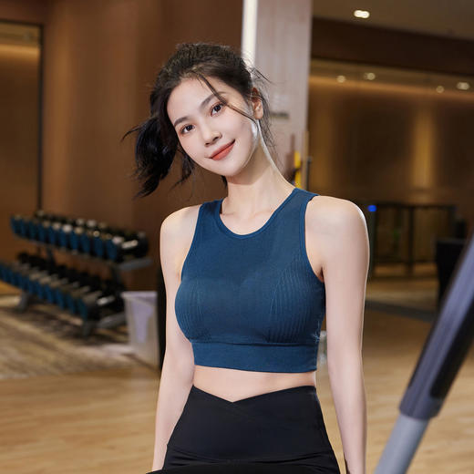 热卖！【超值2件装】AILISCOCO 镂空提花防震运动内衣 舒适透气 商品图4