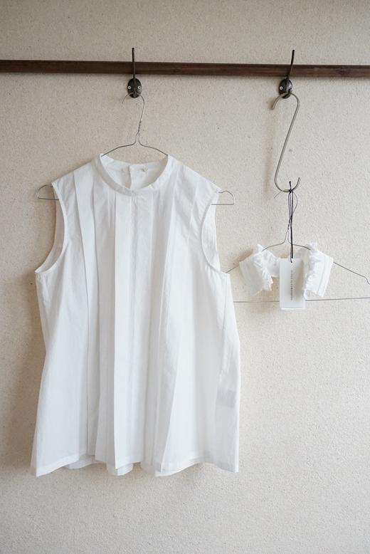 ECOLE DE CURIOSITES 无袖上衣背心(配可拆卸荷叶边领) 商品图6