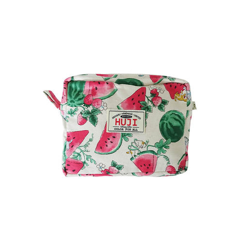 HUJI祤集Motley收纳包插画夏日水果 商品图1