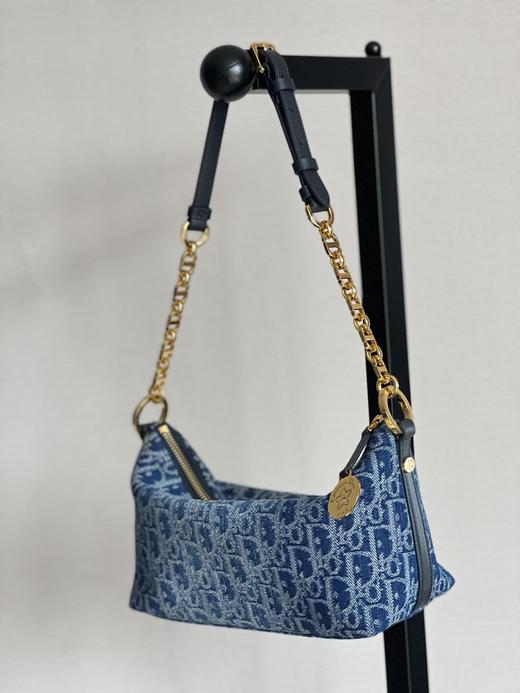 迪奥 链条手袋 丹宁牛仔饭盒包（LZ） 商品图3