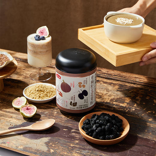 【商城专属】燕之坊 亚麻籽无花果粉粉450g罐装 商品图3