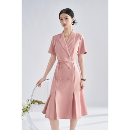 【气质西装裙】女秋季时尚通勤知性修身显瘦连衣裙高级感4117 商品图2