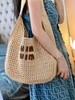 缪缪  新月编织包 进口拉菲草   单肩包 腋下包  （LZ） 商品缩略图1