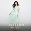 【专属特价】熙世界渐变晕染露肩挂脖连衣裙女夏季新款法式海边度假风漂亮长裙 商品缩略图1