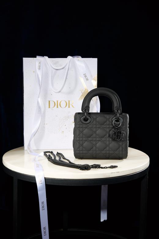 迪奥-Lady 黛妃三格磨砂 升级版  包包（LZ） 商品图2