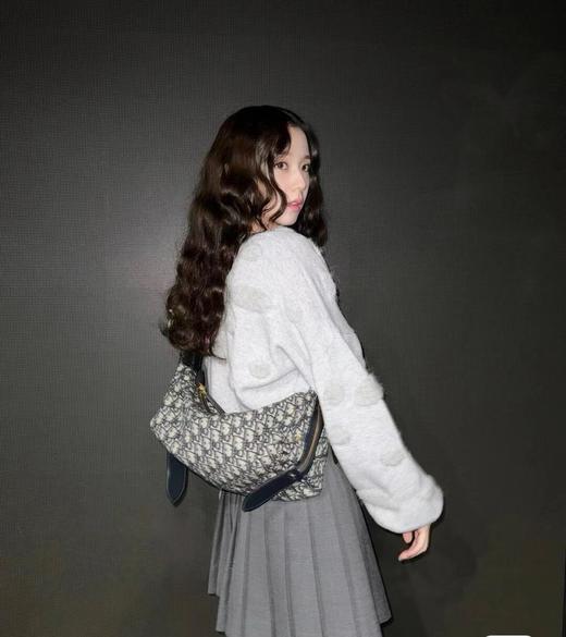 迪奥 D-Journey 手袋 饭盒包 老花配皮（CB） 商品图14