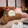 自然醒瑞士卷蛋糕乳胶拥抱式腰靠夏季榻榻米护腰枕头靠枕床上床头靠可拆洗QYL 商品缩略图14