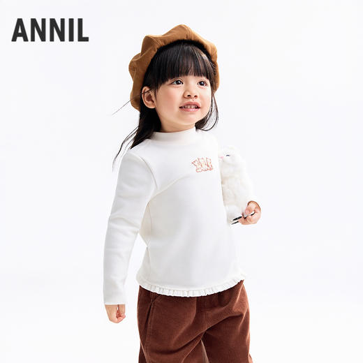 【实体店同款】女童长袖上衣冬季新款安奈儿童装XG541204 商品图1