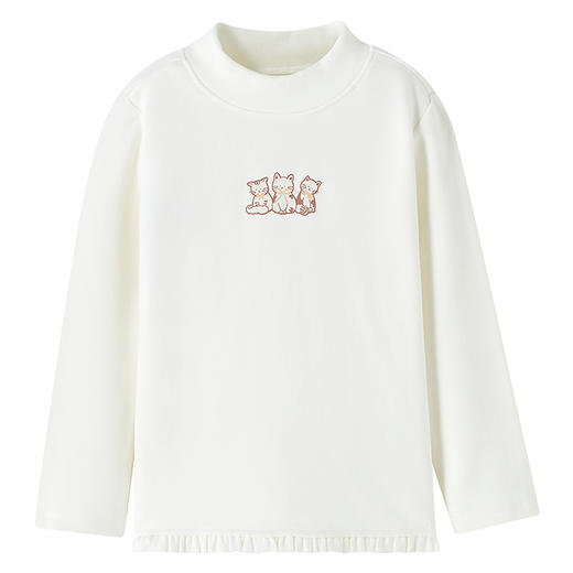 【实体店同款】女童长袖上衣冬季新款安奈儿童装XG541204 商品图5