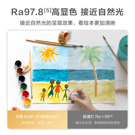 特价🔥元雅侧发光圆头护眼台灯 商品图2