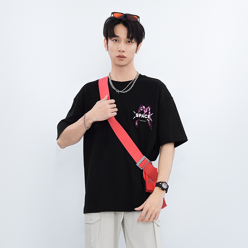 【新品上新】HX 夏季圆领短袖T恤C102520273101