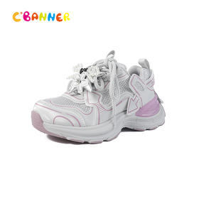 千百度时尚老爹鞋舒适透气童鞋A25425806