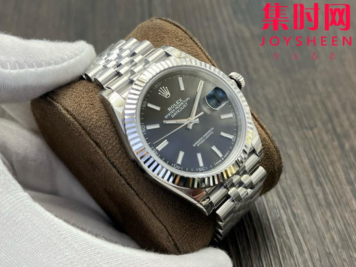 劳力士 VS日志41系列 黑色盘 男士腕表 3235机 五珠带 表径41mm 商品图3