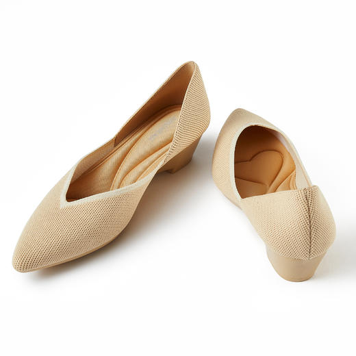 Malove王妃鞋带跟系列 | 爱心跟侧空款、经典猫跟款、经典尖头单鞋，三款可选择（爆单！3-15天发货） 商品图9