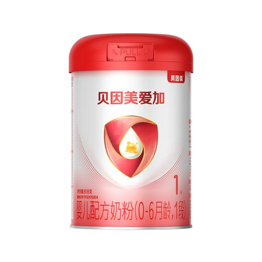 贝因美爱加婴儿配方配方奶粉(0-6月龄，1段)818克BYM-031778 商品图0