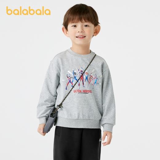 【奥特曼IP】巴拉巴拉童装男童卫衣长袖上衣秋装套头舒适时尚潮酷 商品图1